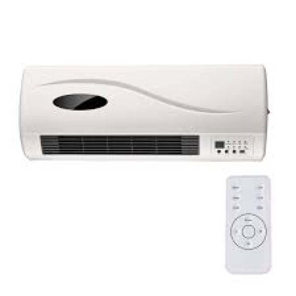 Zephir termoconvettore ceramico da parete con telecomando 1000/2000w con timer 