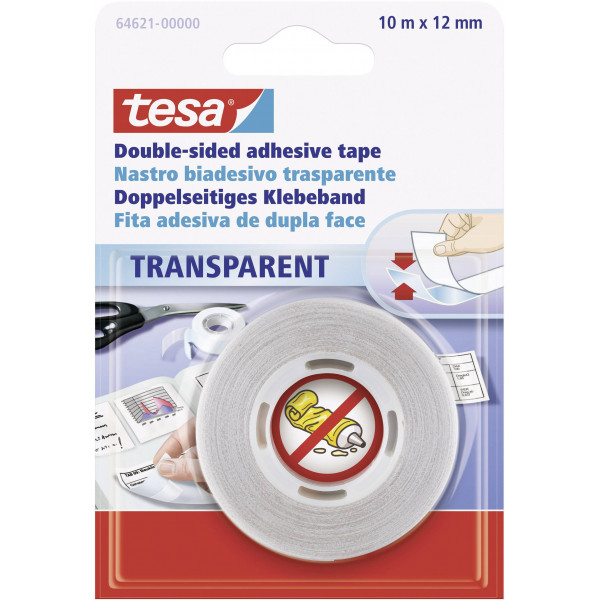 Tesa Nuovo Biadesivo - 10m x 12mm