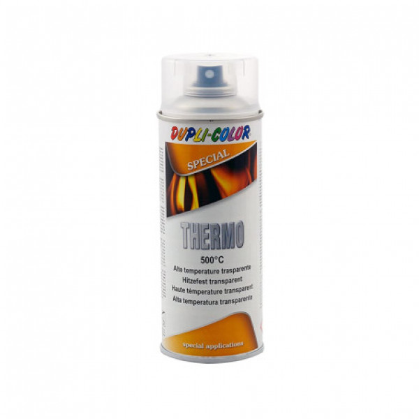 Dupli-color Vernice spray  Thermo  trasparente 500°C 400   flacone da 400 ml