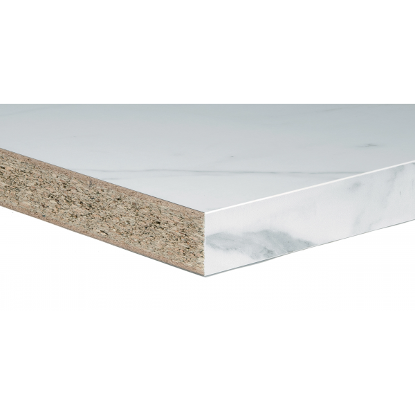 TOP PIANO CUCINA MM38 MARMO BIANCO VENATO 204X60 CM 