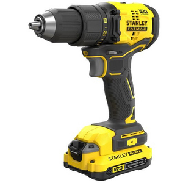 Stanley fatmax sfmcd710c2k-qw trapano avvitatore v20 brushless litio 18v