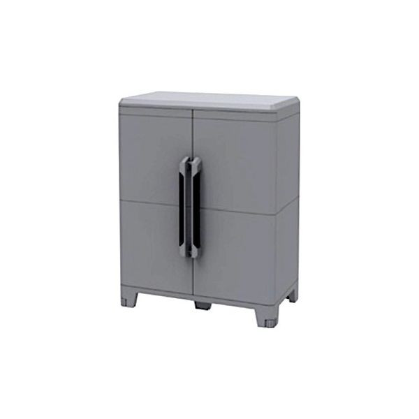 Terry Armadio a 2 ante con 1 ripiano modulabile 78x43,6x101,6 cm