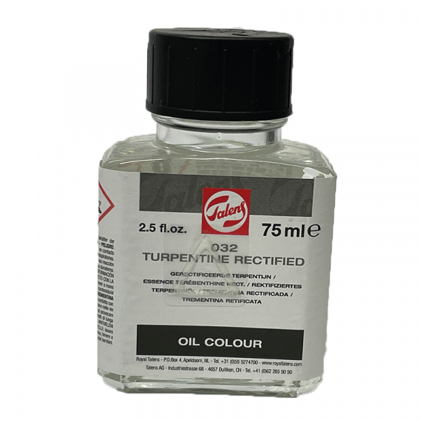 Trementina Rettificata 75 ml - Solvente Naturale per Artisti e Restauratori!