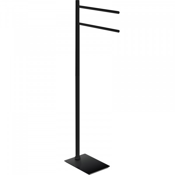 Trilly piantana porta salviette nero 