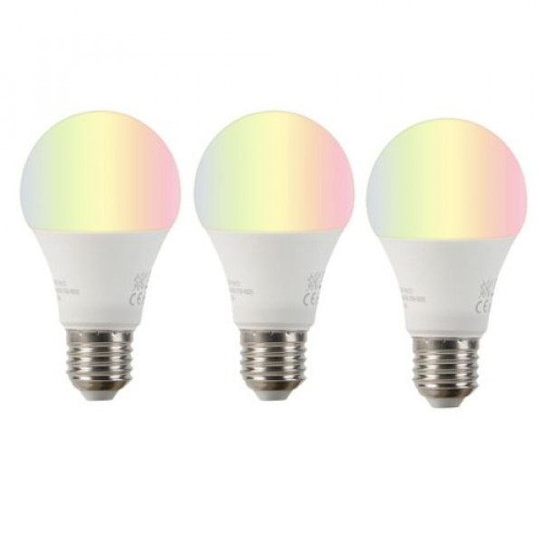 Lampadine Tripack Smartline A60 9 W E27 Shanyao Italia
