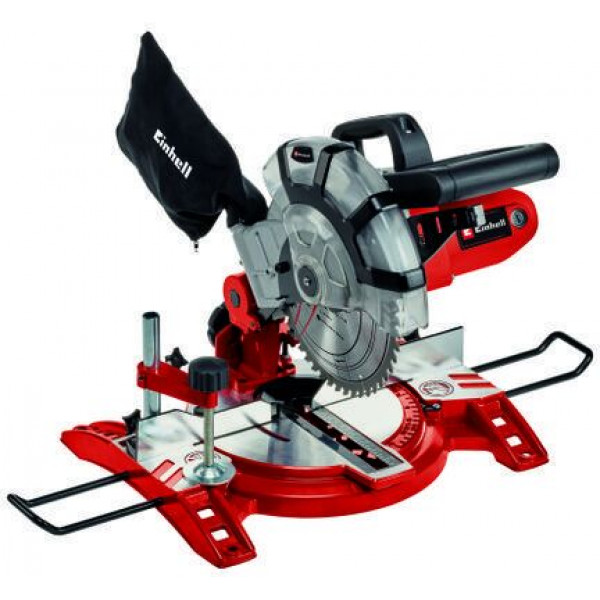 Einhell tc-ms 2112 troncatrice, rosso 1600w giri 5000/min