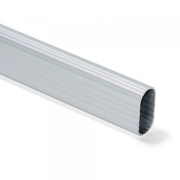 Tubo in ALLUMINIO millerighe  ovale 30X15 mm 2mt 