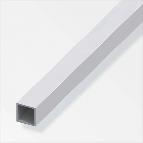  ALFER TUBO QUADRO  20X20X1MM  ALLUMINIO ARGENTATO  2M