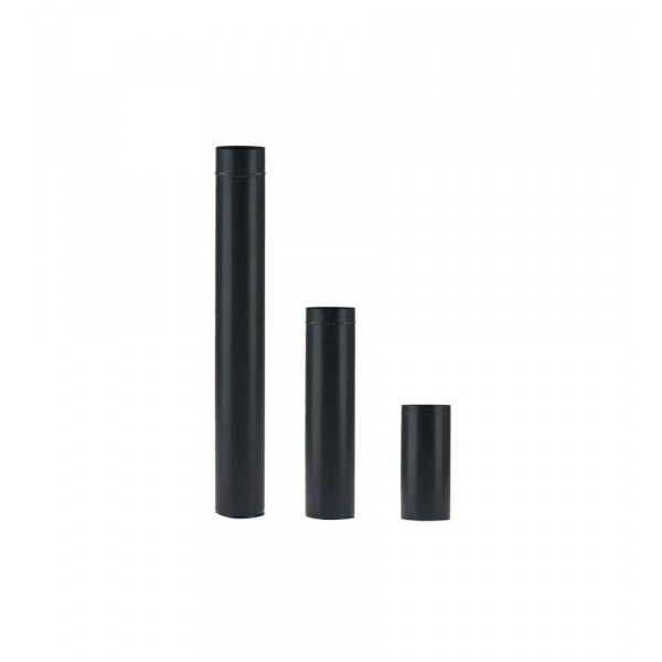 TUBO SMALBO SMALTATI NERO OPACO 13X 50 CM 