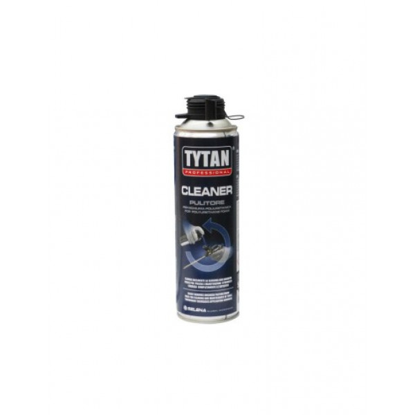 Tytan Pulitore per Schiuma Poliuretanica Fresca - 500 ml Trasparente