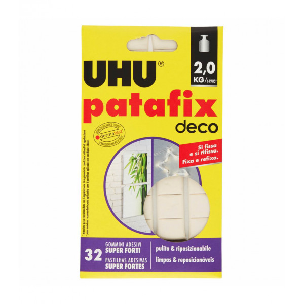 Gommini Adesivi Patafix Deco - Cartella da 32 pezzi