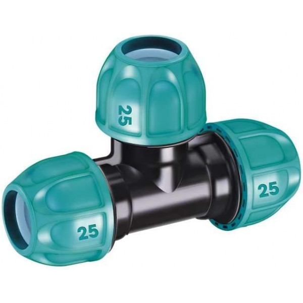 Raccordo a T per tubo 3/4” Claber