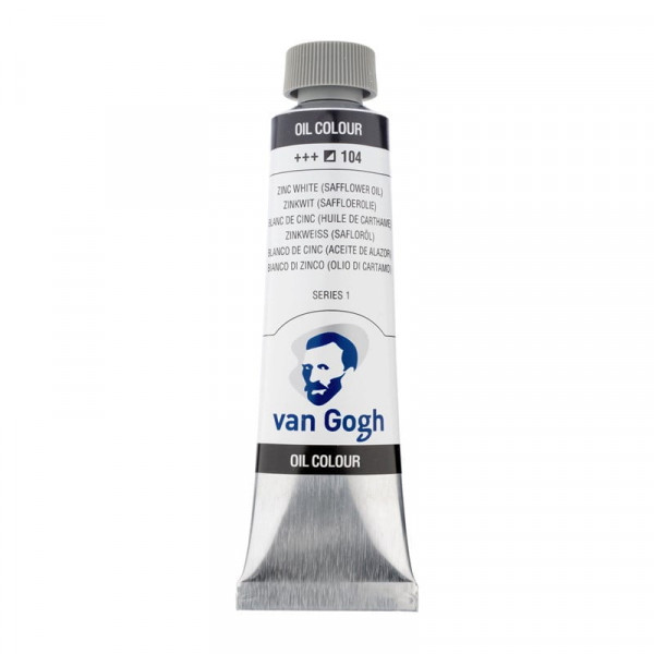 Van Gogh Colore Olio T9 Bianco di Zinco - Alta Qualità per Artisti