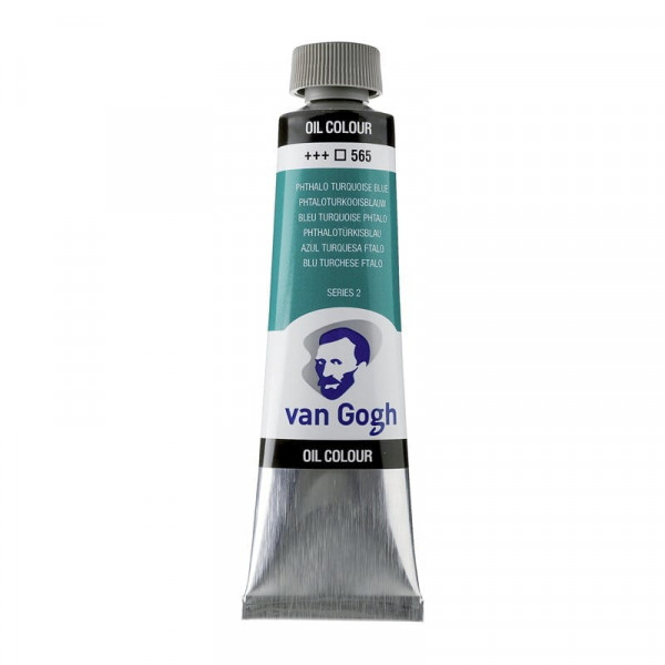 VAN GOGH OLIO T9 BLU TURCHESE FTAL  FLACONE DA 40 ML
