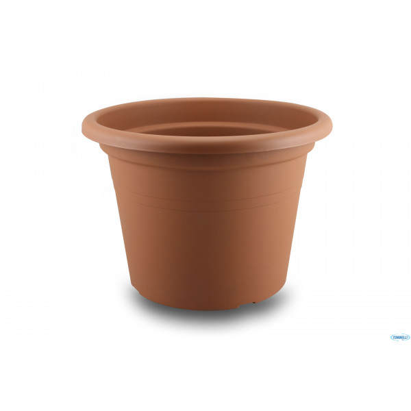 Vaso Cilindro Basic D.25 Terracotta