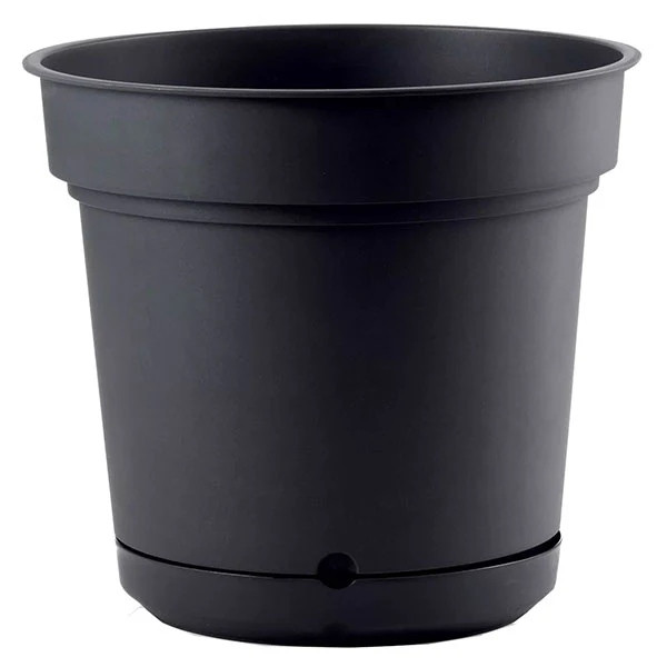 Almaplast Vaso Hydral 28 Cm Antracite