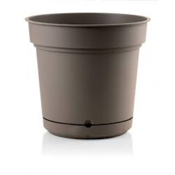 vaso hydral diametro  cm33  tortora