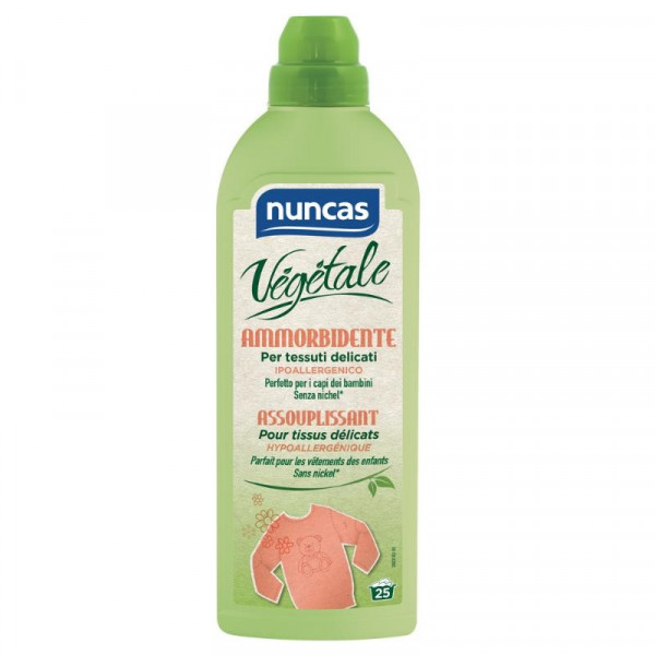 Nuncas vegetale ammorbidente ipoallergico  per bucato flacone da 750ml