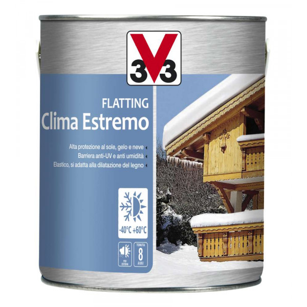 VERNICE DI PROTEZIONE  FLATTING CLIMA ESTREMO INCOLORE FLACONE DA 2.5 LT 