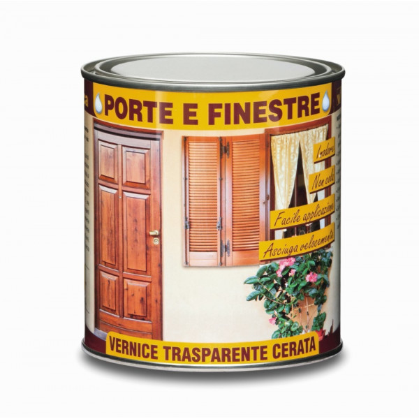 Vernice per Porte e Finestre - Flacone da 750 ml