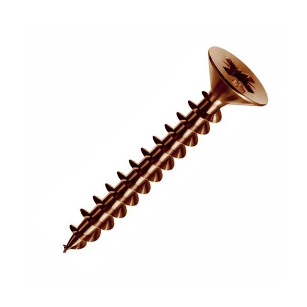 VITE LEGNO TPS PZ BRONZO  5X30MM  CONFEZIONE DA 10PZ 