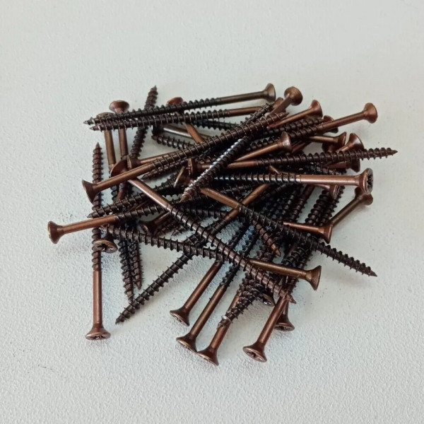  VITI TRUCIOLARI BRONZATE UNIFIX 6X60 CONFEZIONE DA 200PZ  