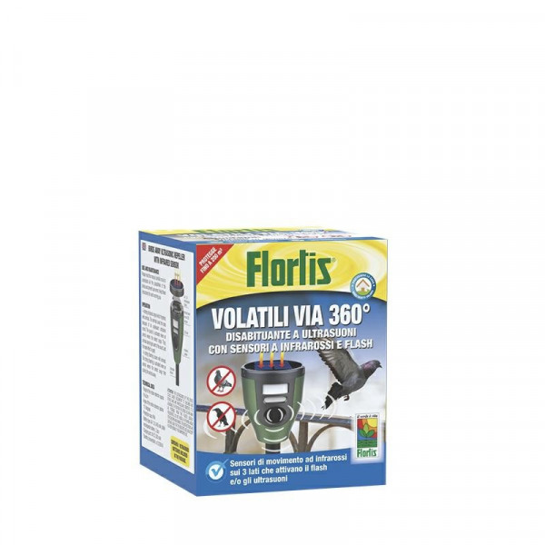 FLORTIS DISABITUANTE VOLATILI VIA ULTRASUONI