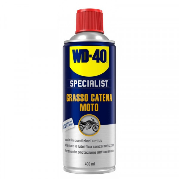 lubrificante wd-40 moto grasso catena flacone da  ml. 400
