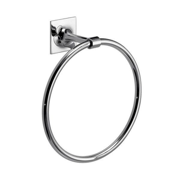 Wizard portasalviette ad anello cromato