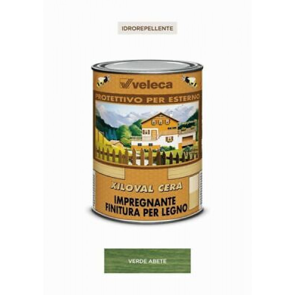 XILOVAL CERA VERDE ABETE FLACONE DA 1 LT 