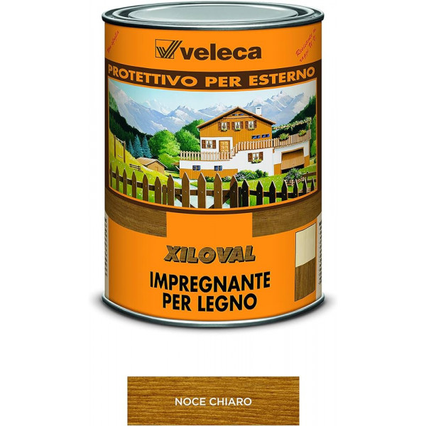 VELECA XILOVAL NOCE CHIARO FLACONE DA 1 LT 