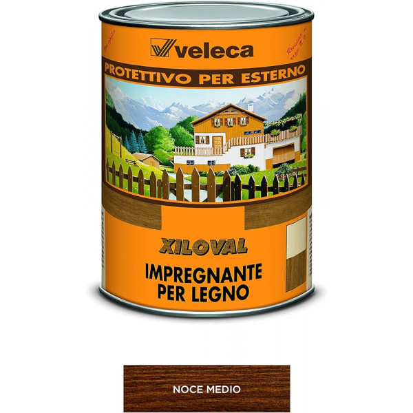 VELECA XILOVAL NOCE MEDIO FLACONE DA 1 LT