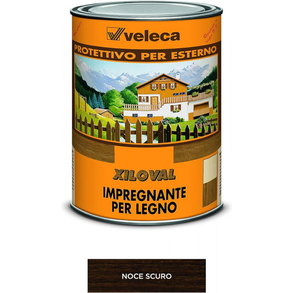 VELECA XILOVAL NOCE SCURO FLACONE DA 1 LT 