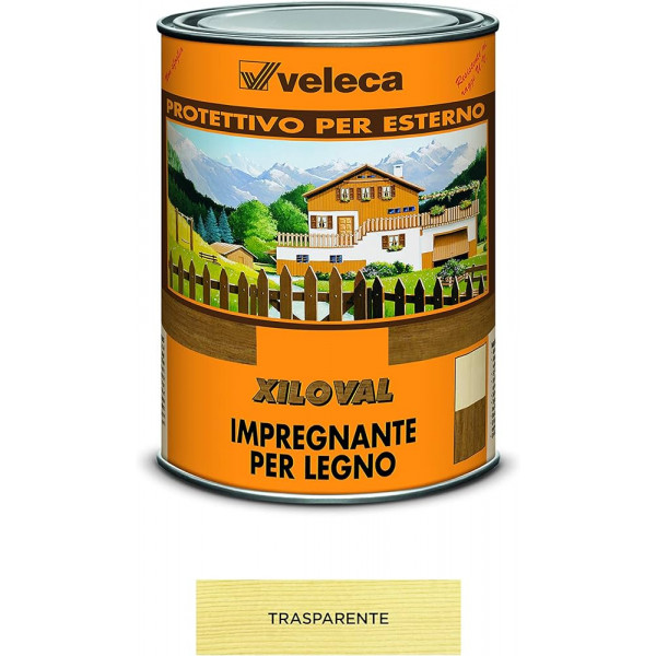 VELECA XILOVAL TRASPARENTE FLACONE  DA 1 LT 