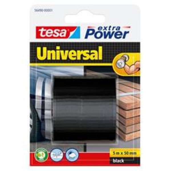 Nastro Alta Resistenza Extra Power 56490 Tesa - Nero 50 mm x 5 m