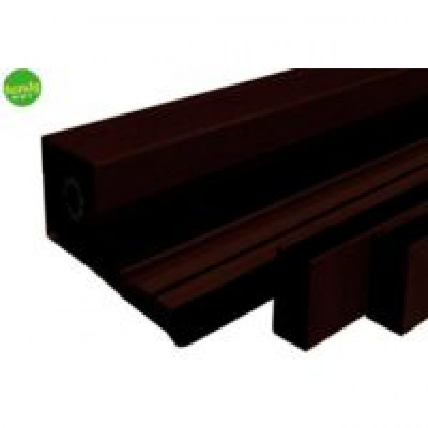 Zanzariera avvolgibile verticale marrone cm 160x160 I.R.S.