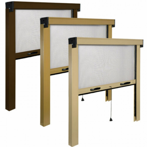 Zanzariera avvolgibile bronzo 140x160 Irs Industria
