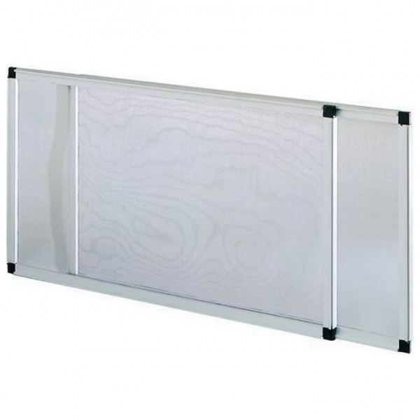Zanzariere estensibili vigor alluminio anodizzato 90x70h cm