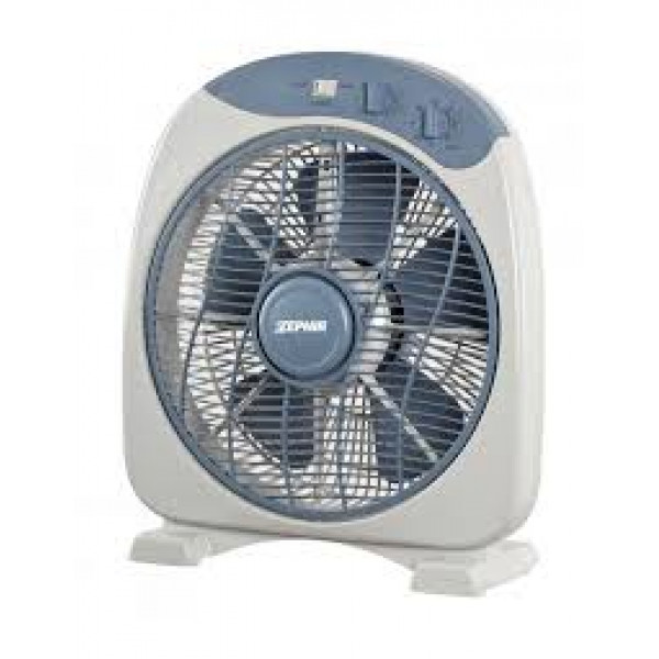 Zephir Ventilatore box fan con timer griglia rotante 30 cm
