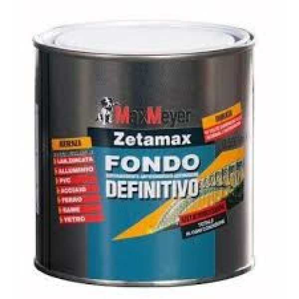 Maxmeyer fondo antiruggine zetamax grigio flacone da 500 ml 